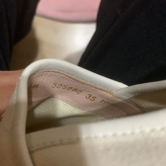 Gucci White Canvas Logo Espadrilles - Picture 6 of 10